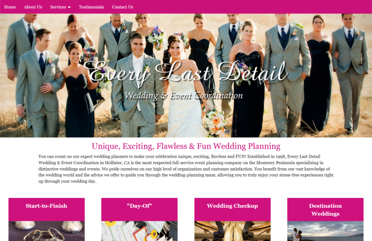 See ELDWEDDINGS.com website